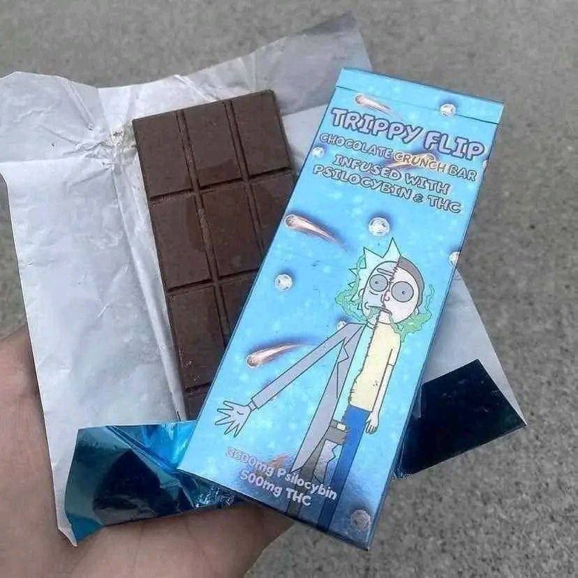 Psychedelic Shroom Chocolate Bars