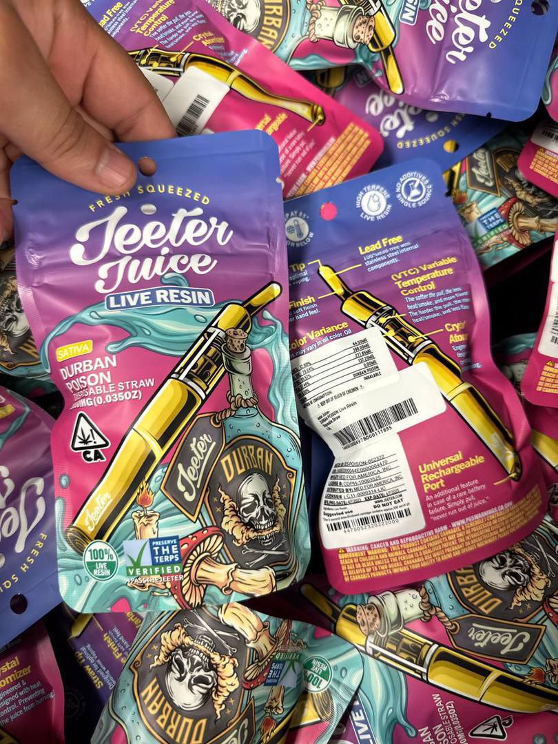 Jeeter juice durban poison, disposable pen