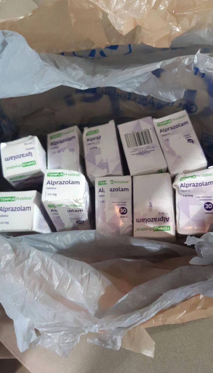 Xanax (alprazolam) from Cap category